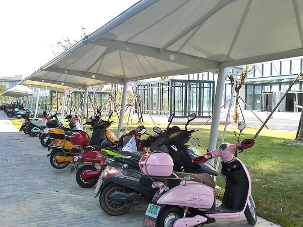 膜结构车棚维护注意事项